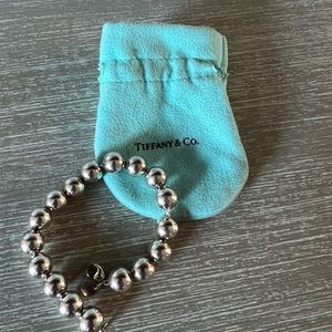 Tiffany & Co Sterling Silver Ball Bracelet
